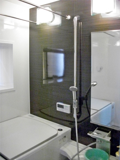 大田区：タイルの浴室をユニットバスにリフォーム：完成