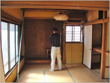 リフォーム前2階和室・床の間