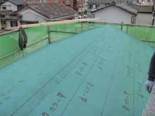 屋根リフォーム:既存屋根の上からリフォーム:大田区:外観