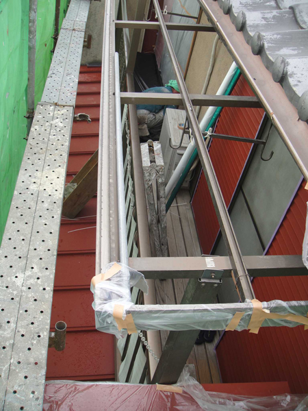 屋根錆止め塗装