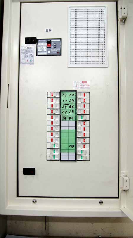 新規分電盤