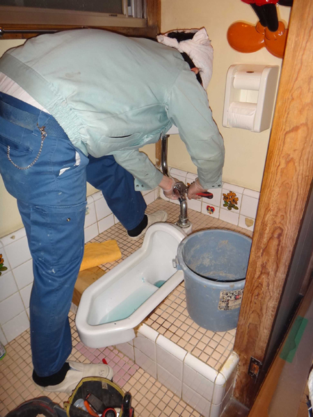 既存トイレ
