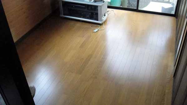 フローリング施工完了