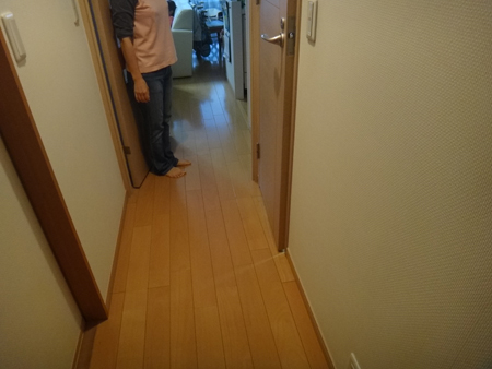 手すり設置前