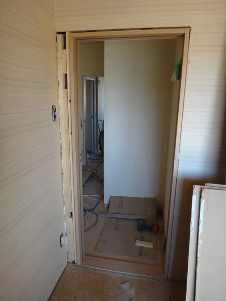 和室の建具設置