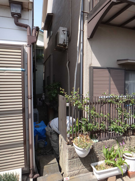 撤去中