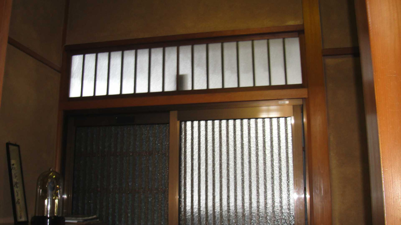 玄関壁