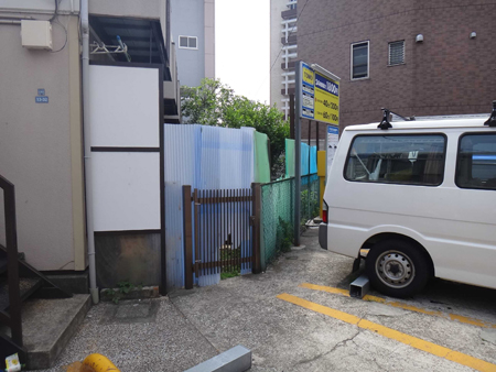 既存塀