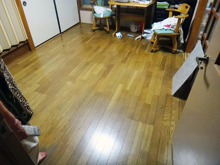 既存床の状況