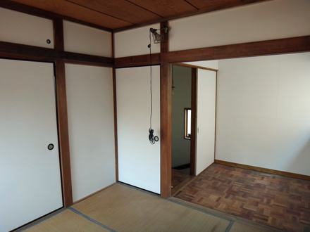 和室納戸クロス張り替え完了1