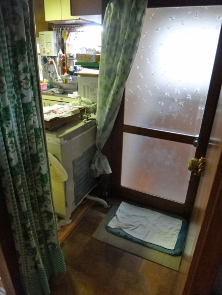 リフォーム前洗面脱衣所