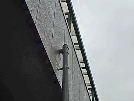 取り替え前排水管の継手