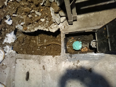 漏水修理工事