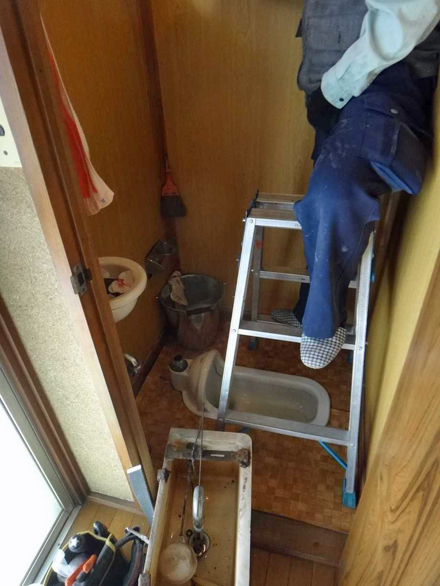 トイレ改修工事