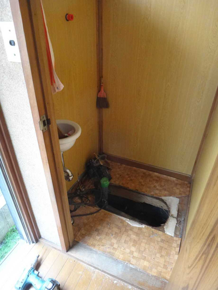 トイレ改修工事