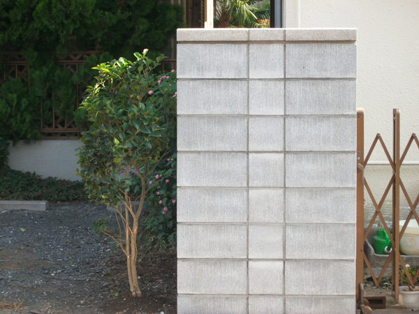 世田谷区:大田区:ブロック塀のリフォーム
