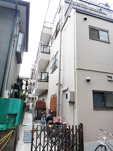 鉄骨3階建て住宅 既存 塗装
