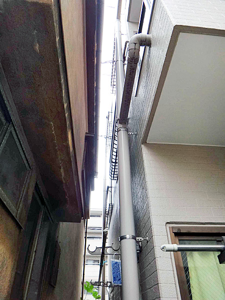 鉄骨3階建て住宅 雨漏り個所