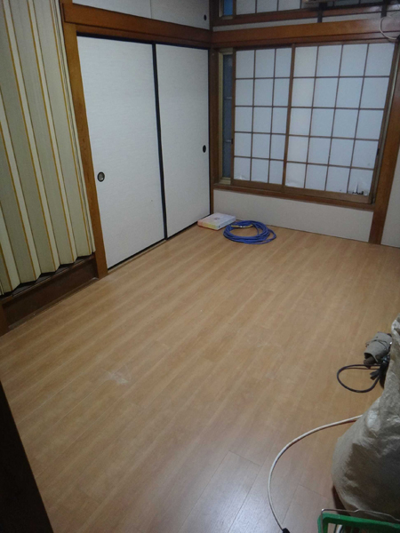 リフォームフロア 完了