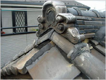 和風住宅 自然素材 住宅の鳥海工務店-東京 大田区:リフォーム後の屋根