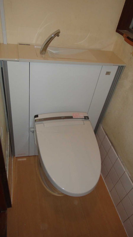 トイレリフォーム後