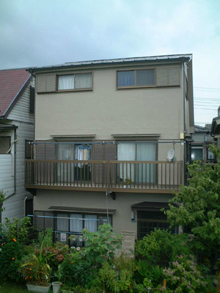 和風住宅 自然素材 住宅の鳥海工務店・大田区K様邸外装リフォーム施工後