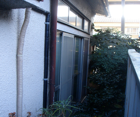 和風住宅 自然素材 住宅の鳥海工務店・玄関サッシュ・和室サッシュリフォーム:S様邸
