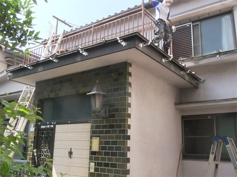 リフォーム中 床下地完了
