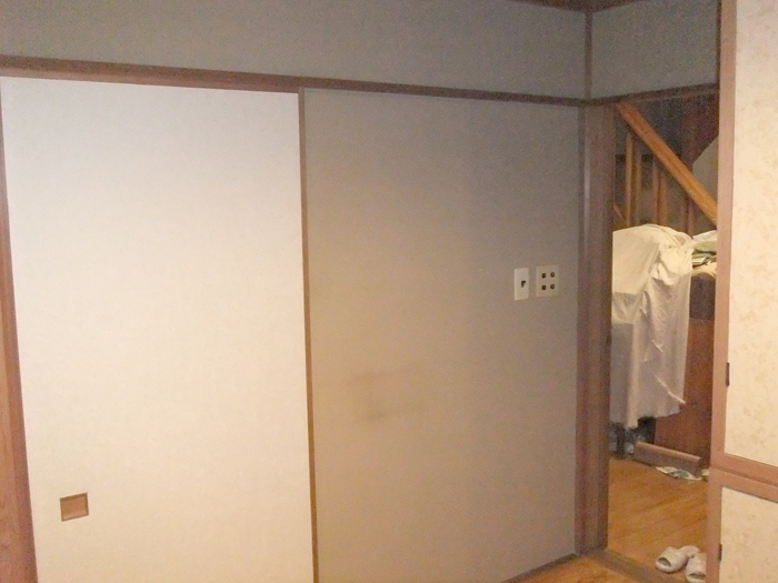 リフォーム後 タンス横