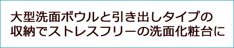 OB様の洗面化粧台リフォーム:大田区
