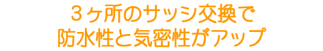 窓リフォーム サッシの交換:大田区
