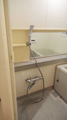 シャワー水栓交換