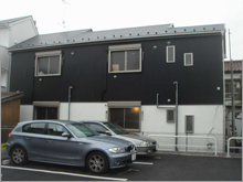 和風住宅 自然素材 住宅の鳥海工務店・倉庫兼アパート:外観の様子2