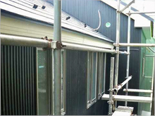 和風住宅 自然素材 住宅の鳥海工務店・倉庫兼アパート:外観の様子2