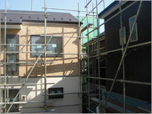 和風住宅 自然素材 住宅の鳥海工務店・倉庫兼アパート:外観の様子3