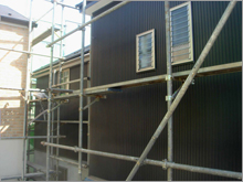 和風住宅 自然素材 住宅の鳥海工務店・倉庫兼アパート:外観の様子4