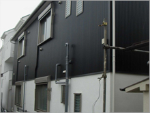 和風住宅 自然素材 住宅の鳥海工務店・倉庫兼アパート:外観の様子1