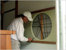 和風住宅 自然素材住宅の鳥海工務店：大田区Ｔ様邸和室リフォーム中