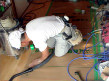 和風住宅 自然素材住宅の鳥海工務店：大田区Ｔ様邸和室リフォーム中