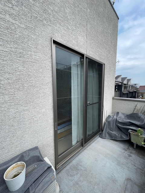 シャッター取付前