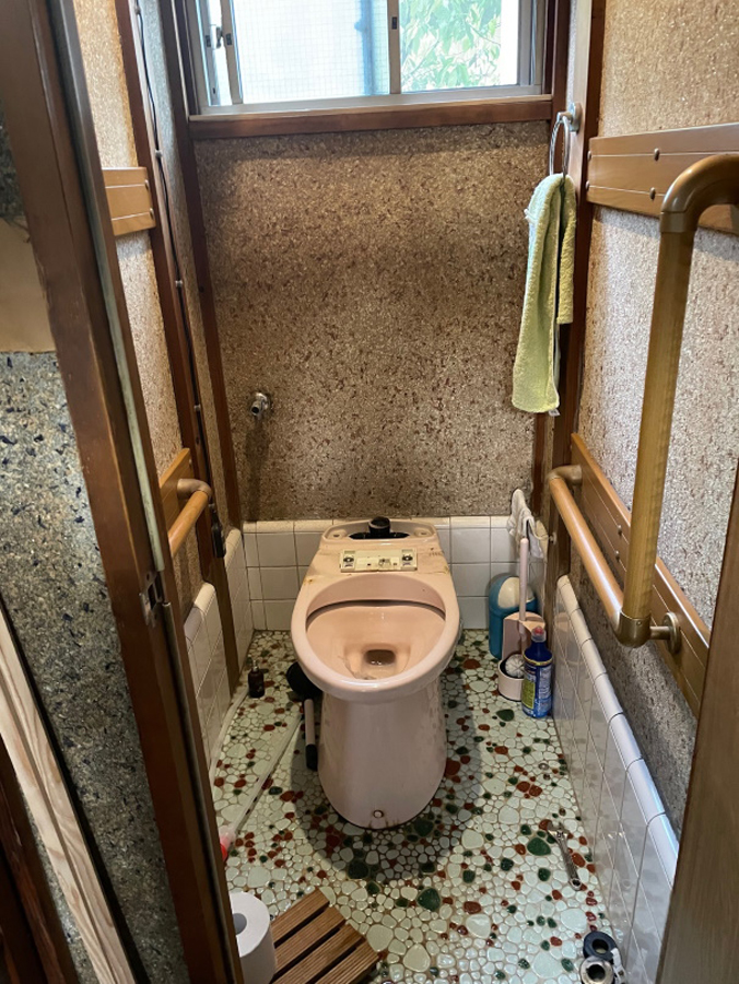 トイレ撤去