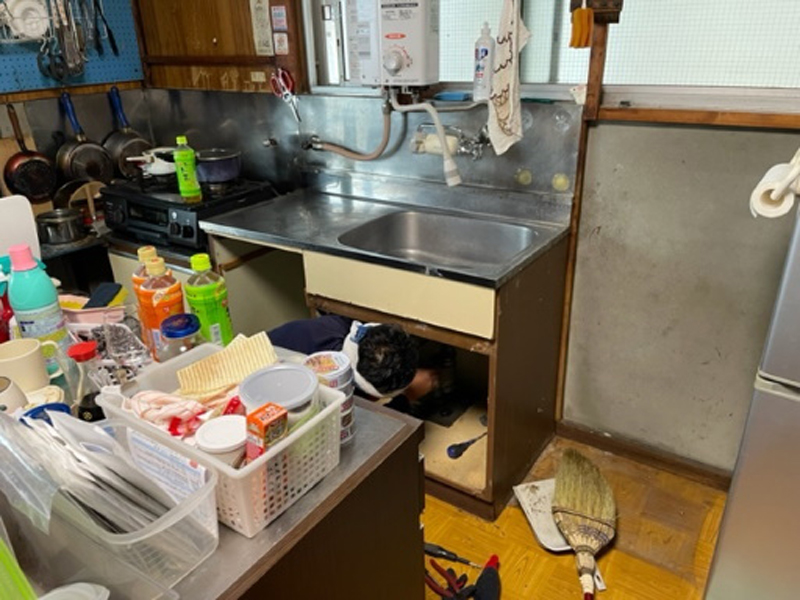 キッチン交換工事