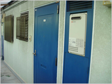 養生テープ撤去