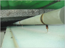 外壁塗装リフォーム・シール工事:排水管のバンド