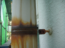 外壁塗装リフォーム・シール工事:大田区 バンド切断、撤去