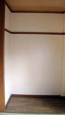 リフォーム前の壁