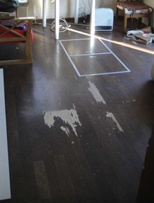 床リフォーム前