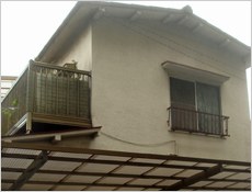 和風住宅 自然素材 住宅の鳥海工務店・2階建て住宅:大田区S様邸1Fの外観