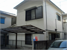 和風住宅 自然素材 住宅の鳥海工務店・2階建て住宅:大田区S様邸 外壁リフォーム後1